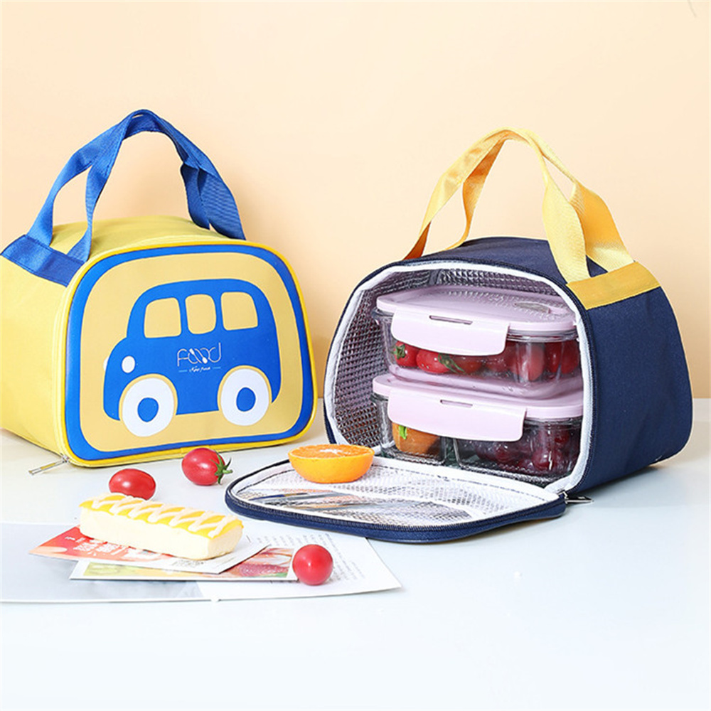 Tote Bag Sublimation - Portable Insulated Thermal Picnic Food Lunch