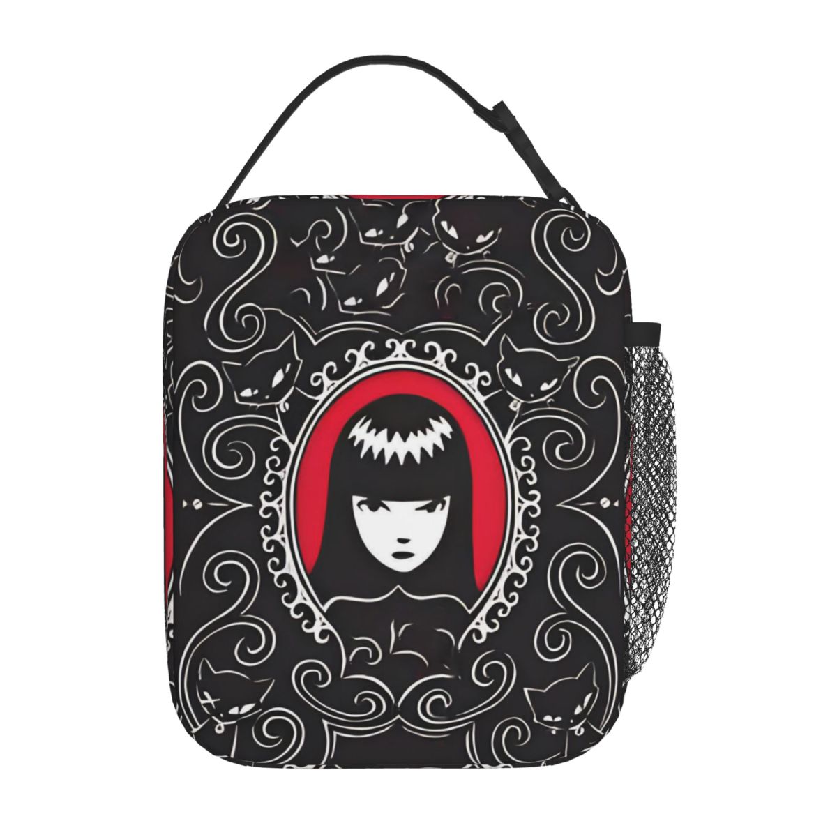 Tote Bag Sublimation - E-Emily The Strange Funny Printing Insulated