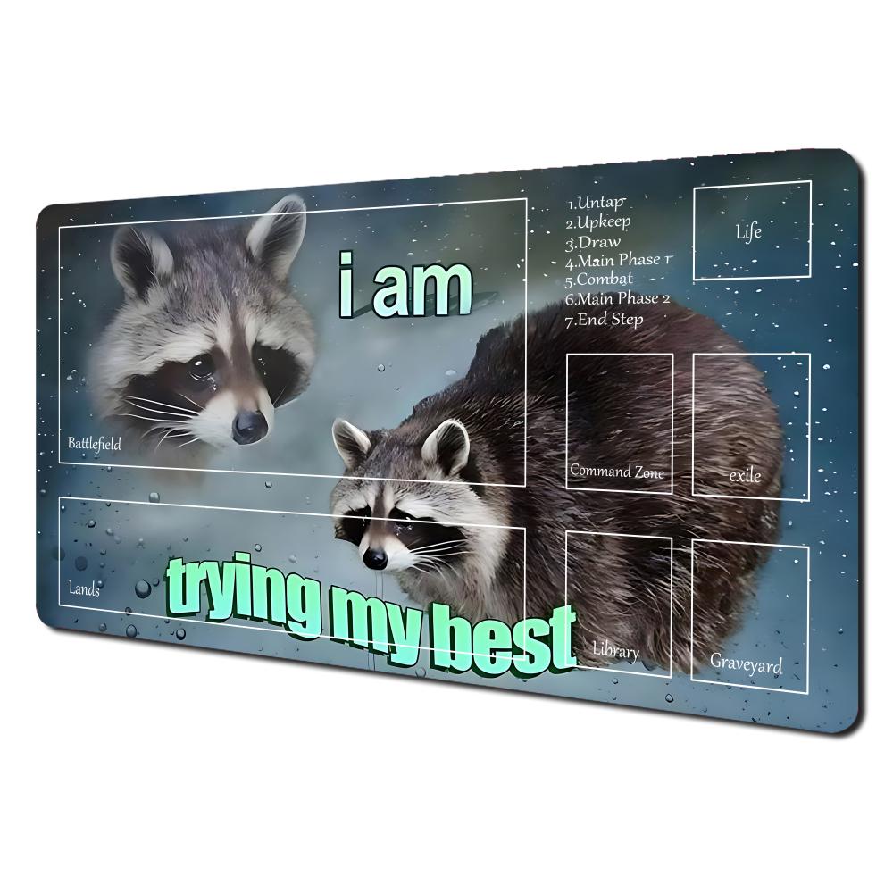Door Mat Blank - Try My Best Mouse Pad TCG