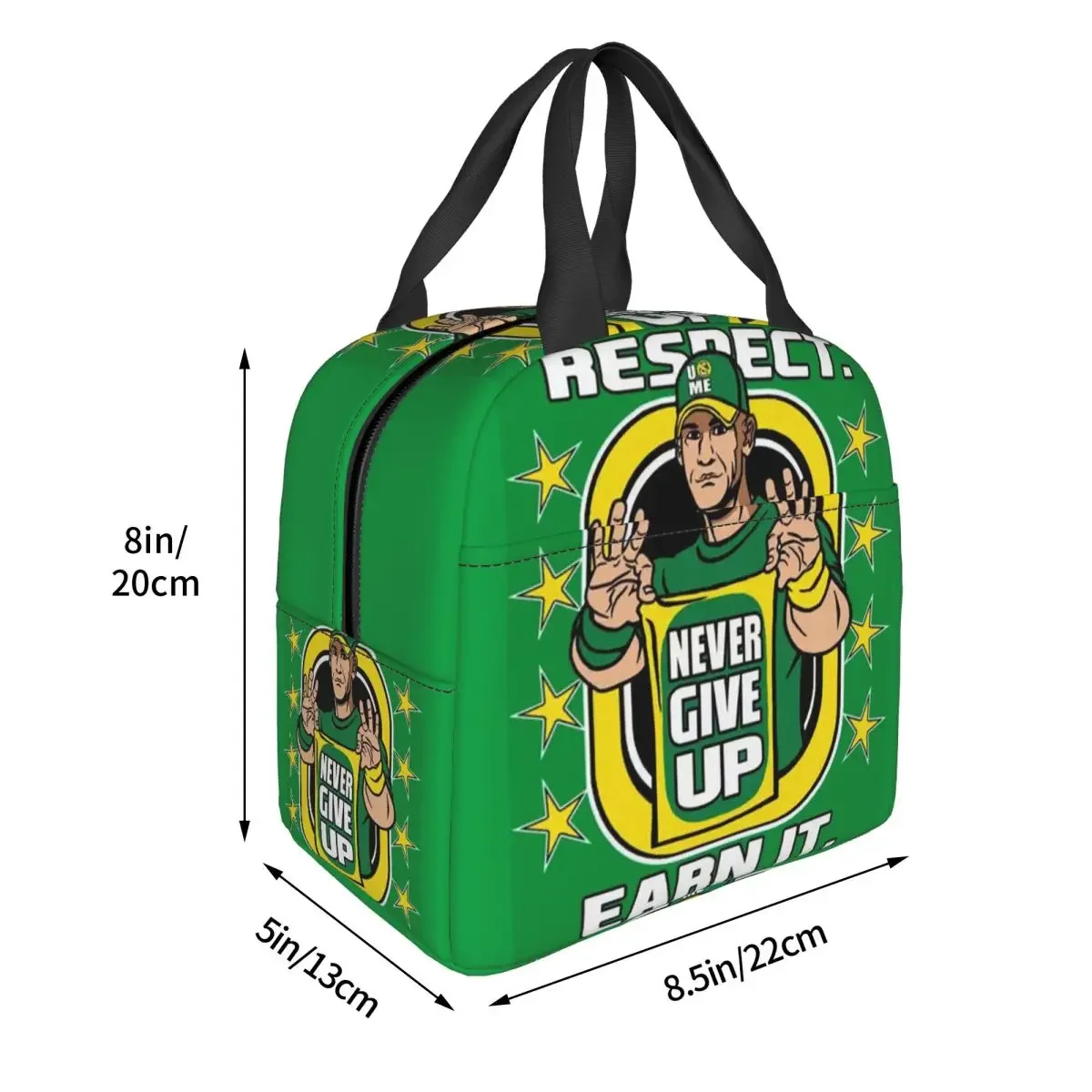 John Cena Never Give Up Insula - đánh giá và giá Tote Bag Sublimation