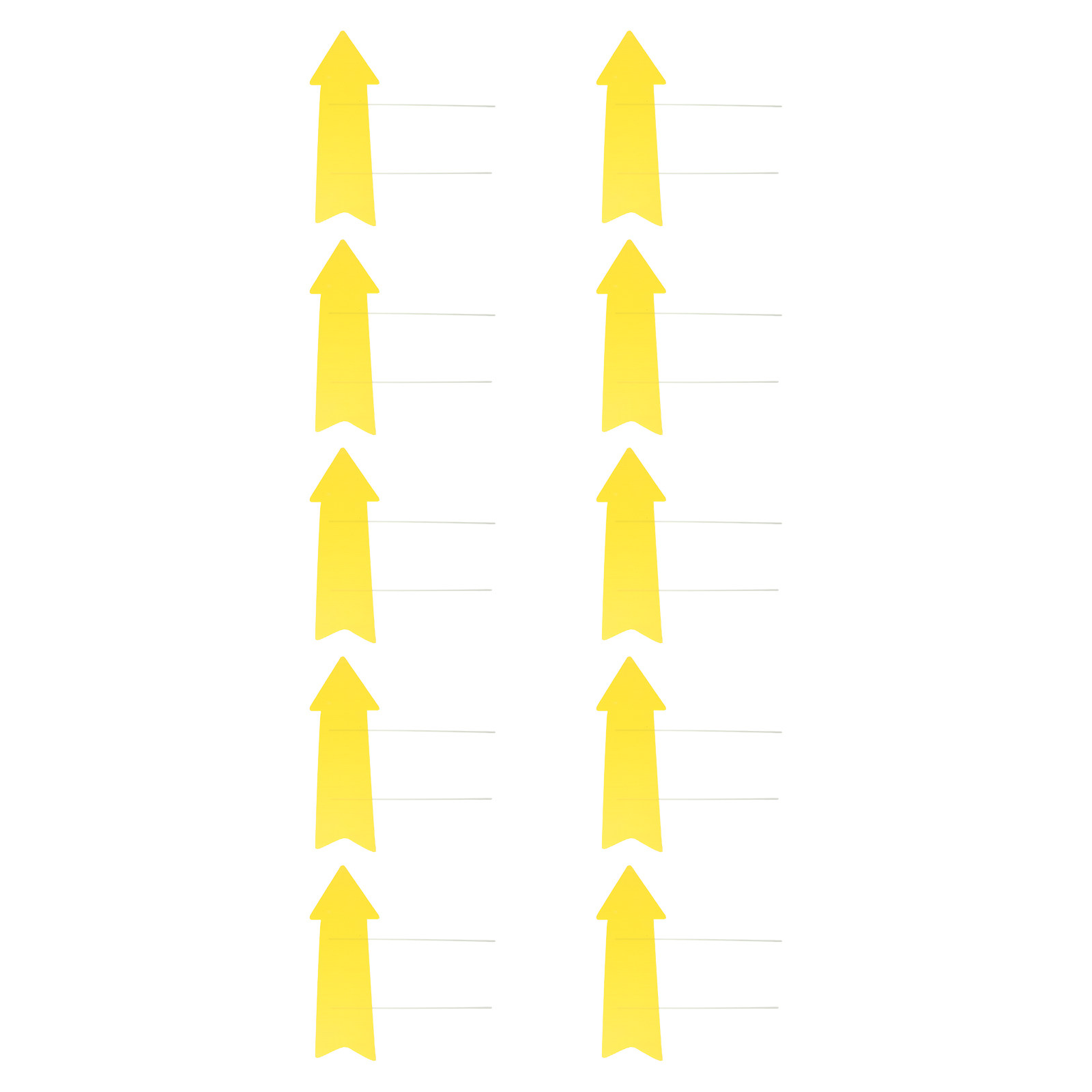 10Pcs Blank Arrow Yard Signs D - đánh giá và giá Yard Sign Blank