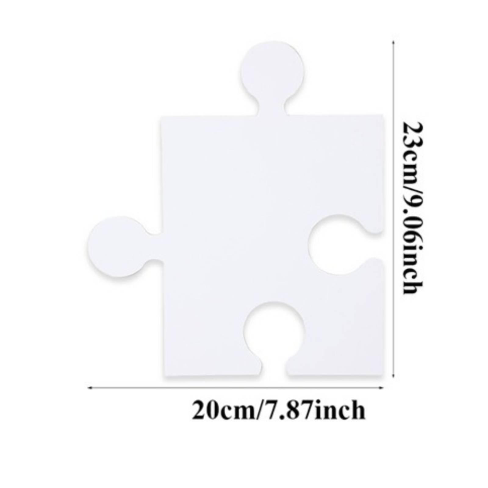 30Pcs Blank Puzzle Pieces Draw - đánh giá và giá Puzzle Blank White