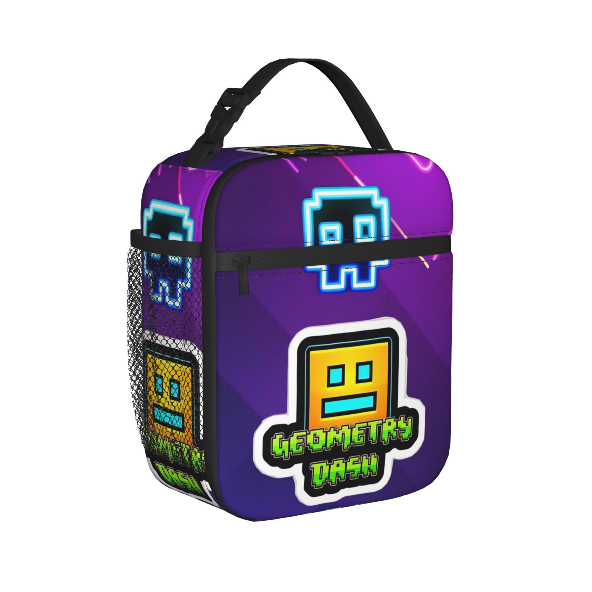 Geometry Dash  Insulated Lunch - đánh giá và giá Tote Bag Sublimation