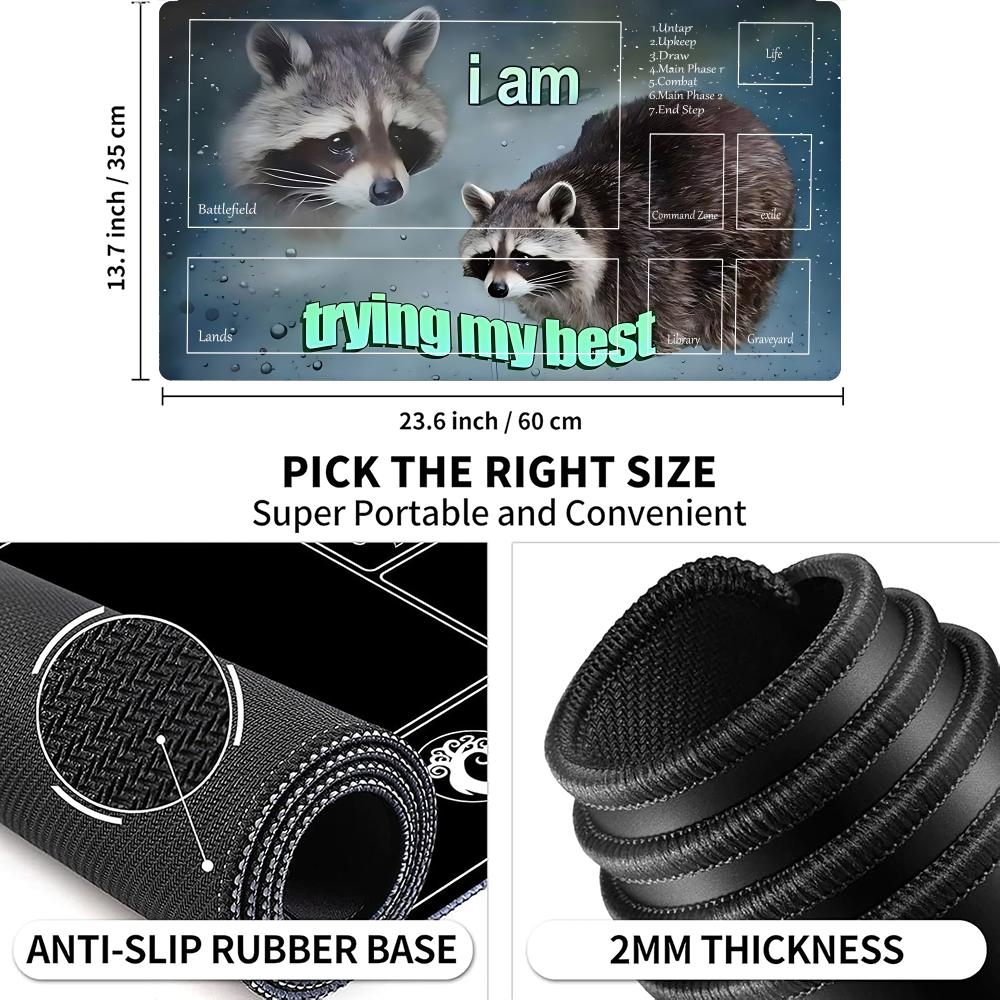 Try My Best Mouse Pad TCG Mous - đánh giá và giá Door Mat Blank